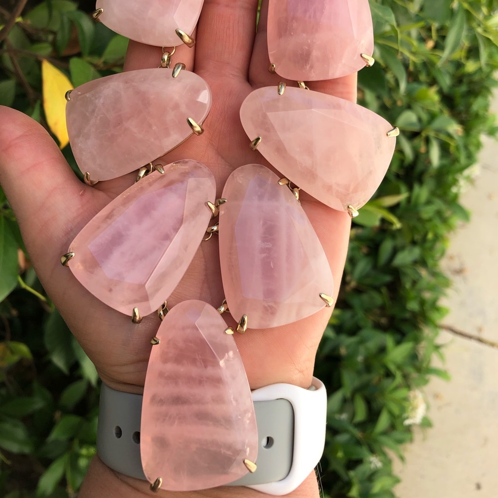 Kendra Scott Rose Quartz Harlow